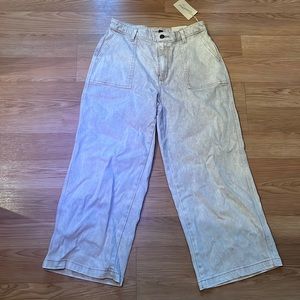 High Waisted Wide Legged Relaxed Fit Pants
